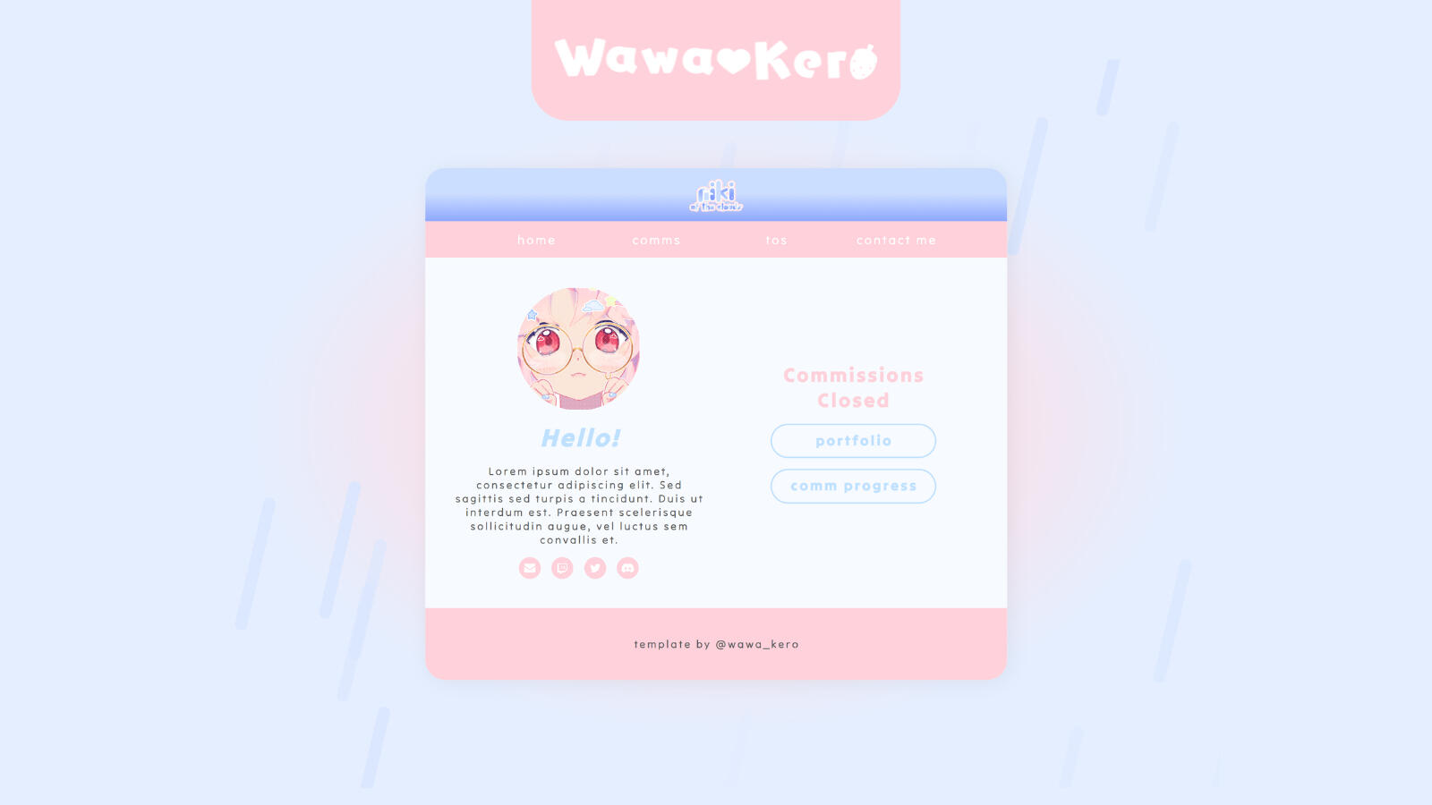 Pastel dreams Info and commission website